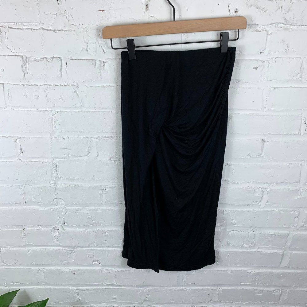 Topshop Straight Pencil Skirts Black Size 2 - Picture 1 of 4